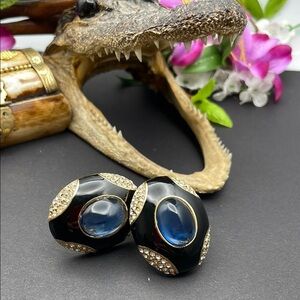 Ciner clip-on earrings vintage 🔥